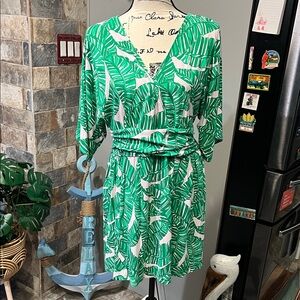 Lilly Pulitzer Parigi Romper Lets Go Bananas Large